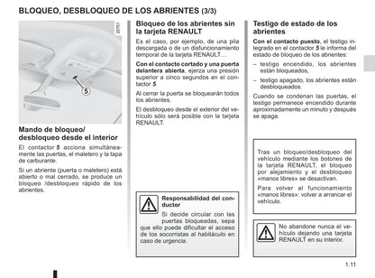 2012-2015 Renault Espace Manuel du propriétaire | Espagnol