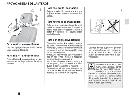 2012-2015 Renault Espace Manuel du propriétaire | Espagnol