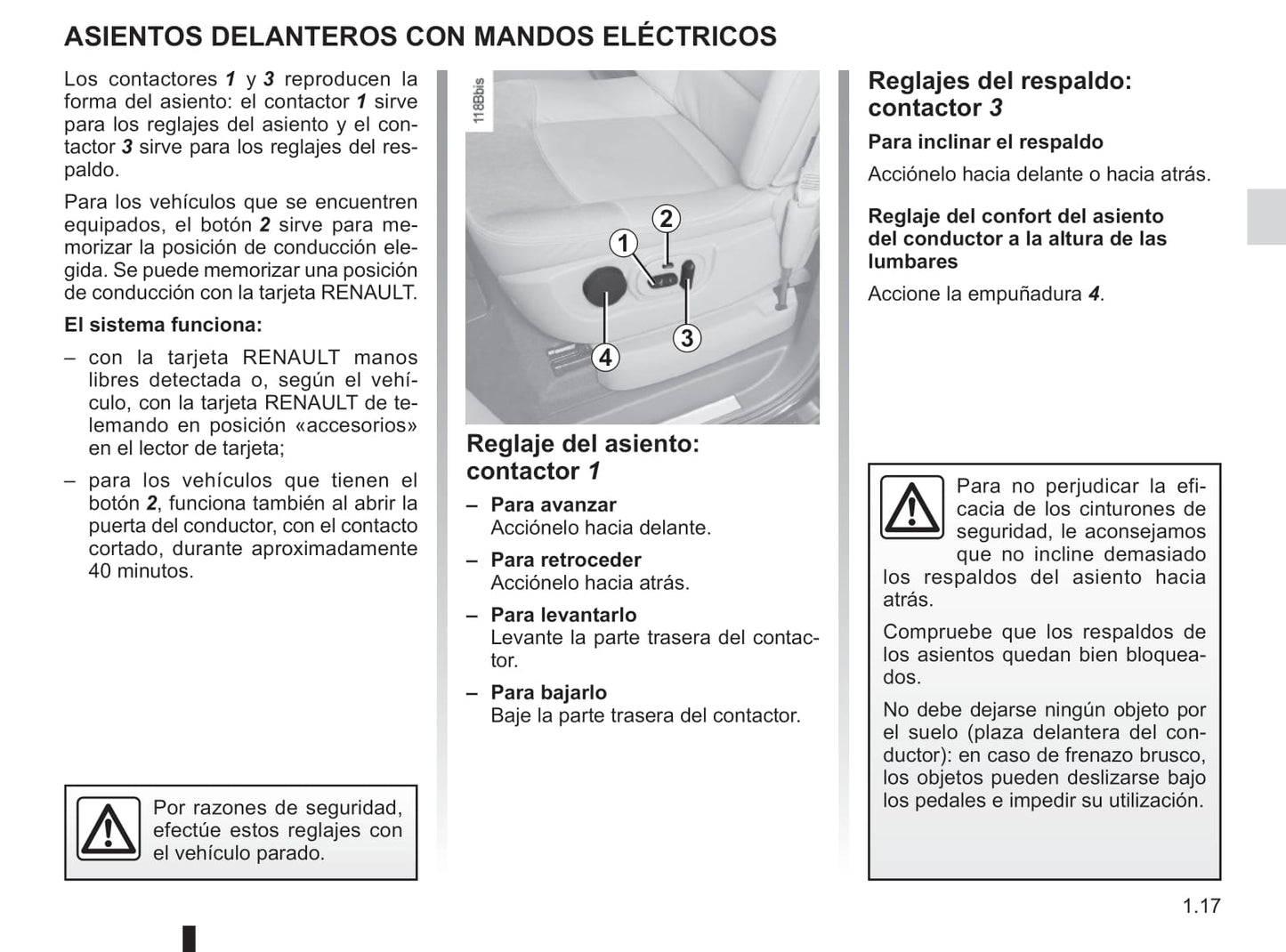 2012-2015 Renault Espace Manuel du propriétaire | Espagnol