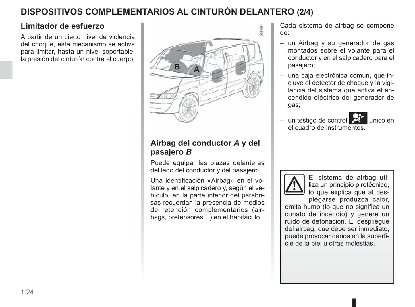 2012-2015 Renault Espace Manuel du propriétaire | Espagnol