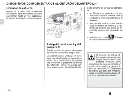 2012-2015 Renault Espace Manuel du propriétaire | Espagnol