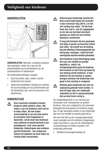 2012-2014 Land Rover Freelander 2 Bedienungsanleitung | Niederländisch