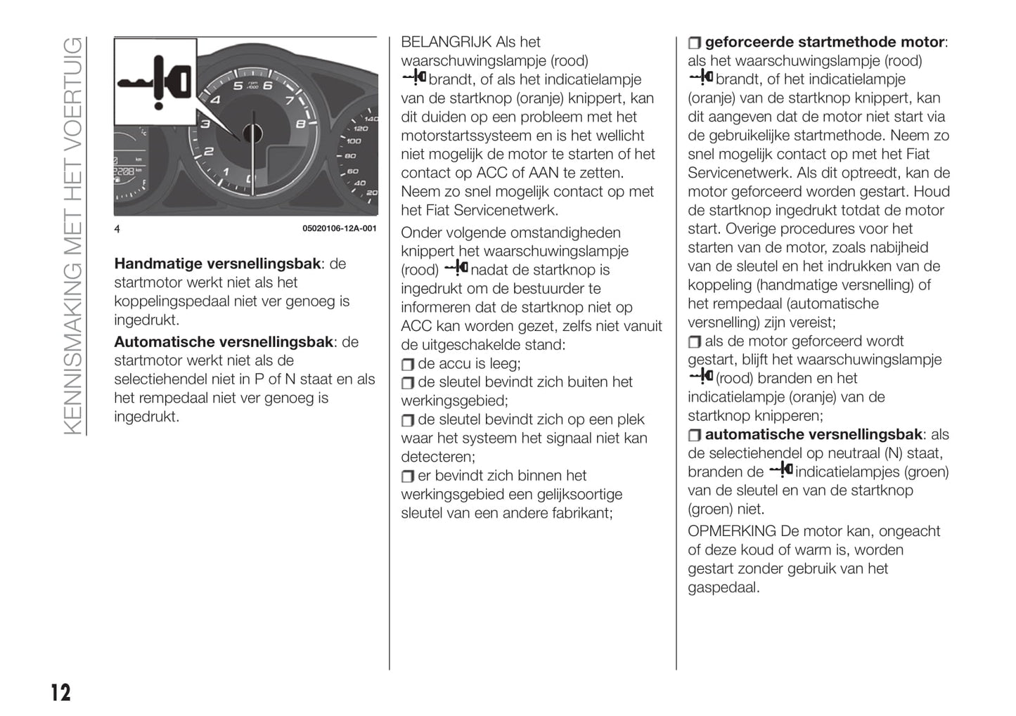 2018-2019 Fiat 124 Spider Gebruikershandleiding | Nederlands