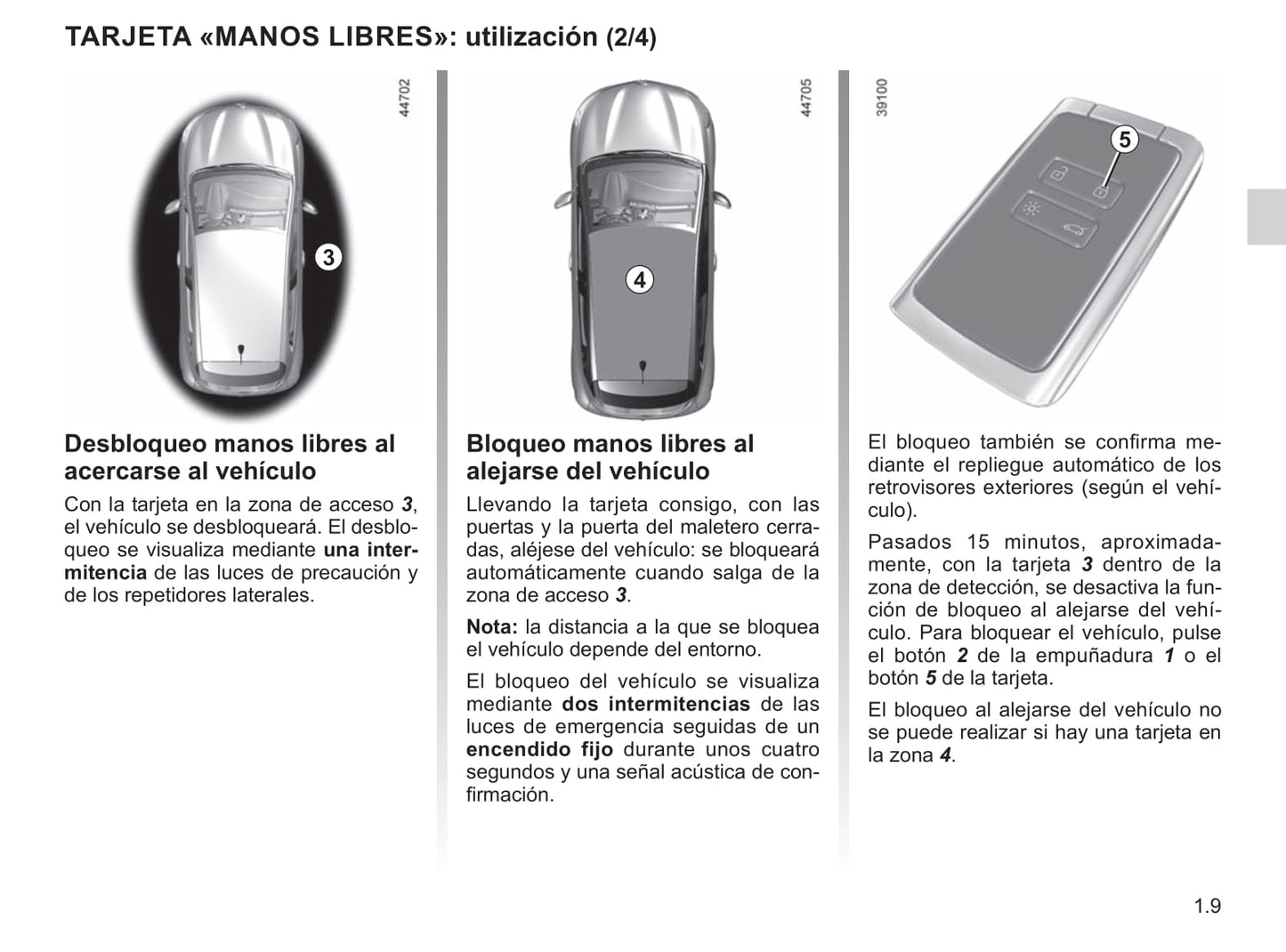 2019-2021 Renault Clio Manuel du propriétaire | Espagnol