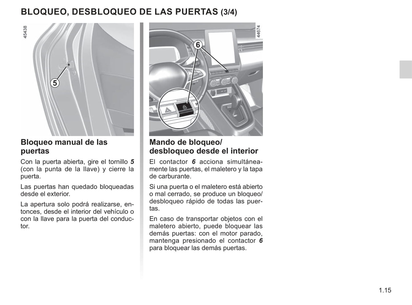 2019-2021 Renault Clio Manuel du propriétaire | Espagnol