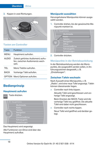 2014 BMW X3 Gebruikershandleiding | Duits