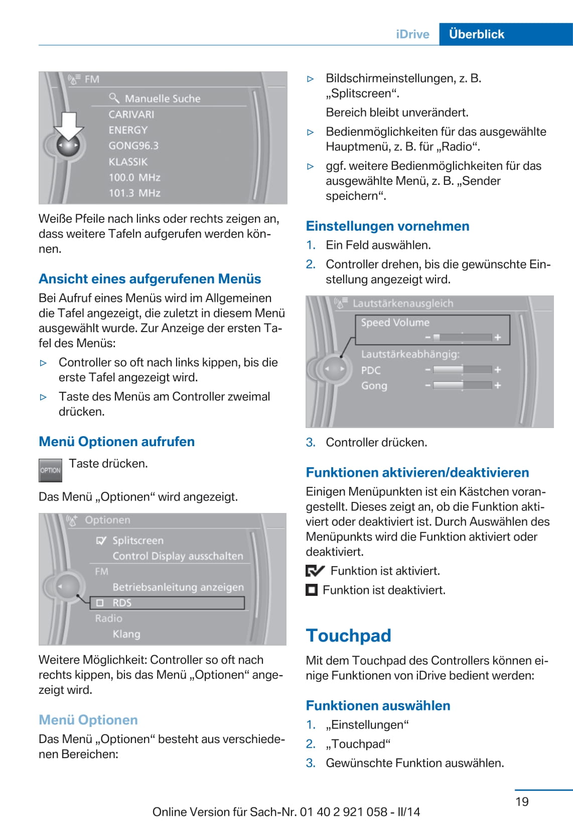 2014 BMW X3 Gebruikershandleiding | Duits