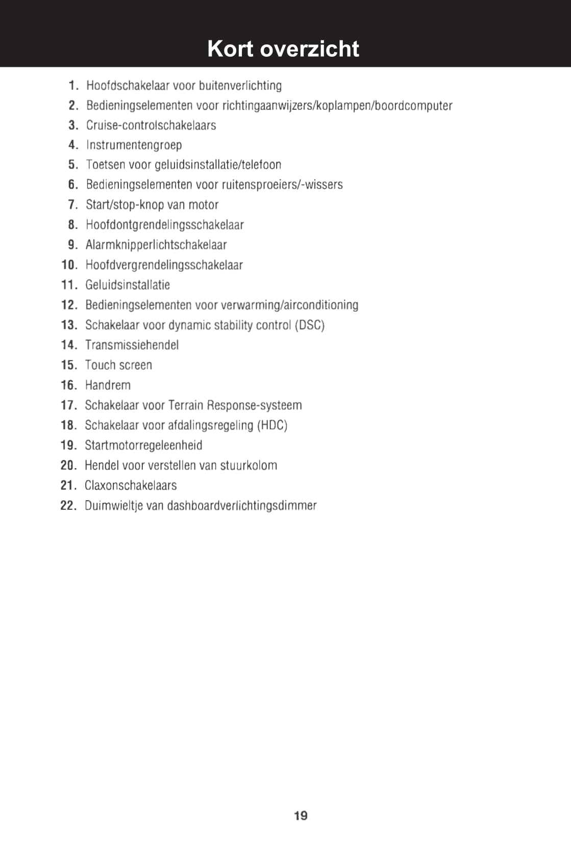 2007-2012 Land Rover Freelander 2 Bedienungsanleitung | Niederländisch