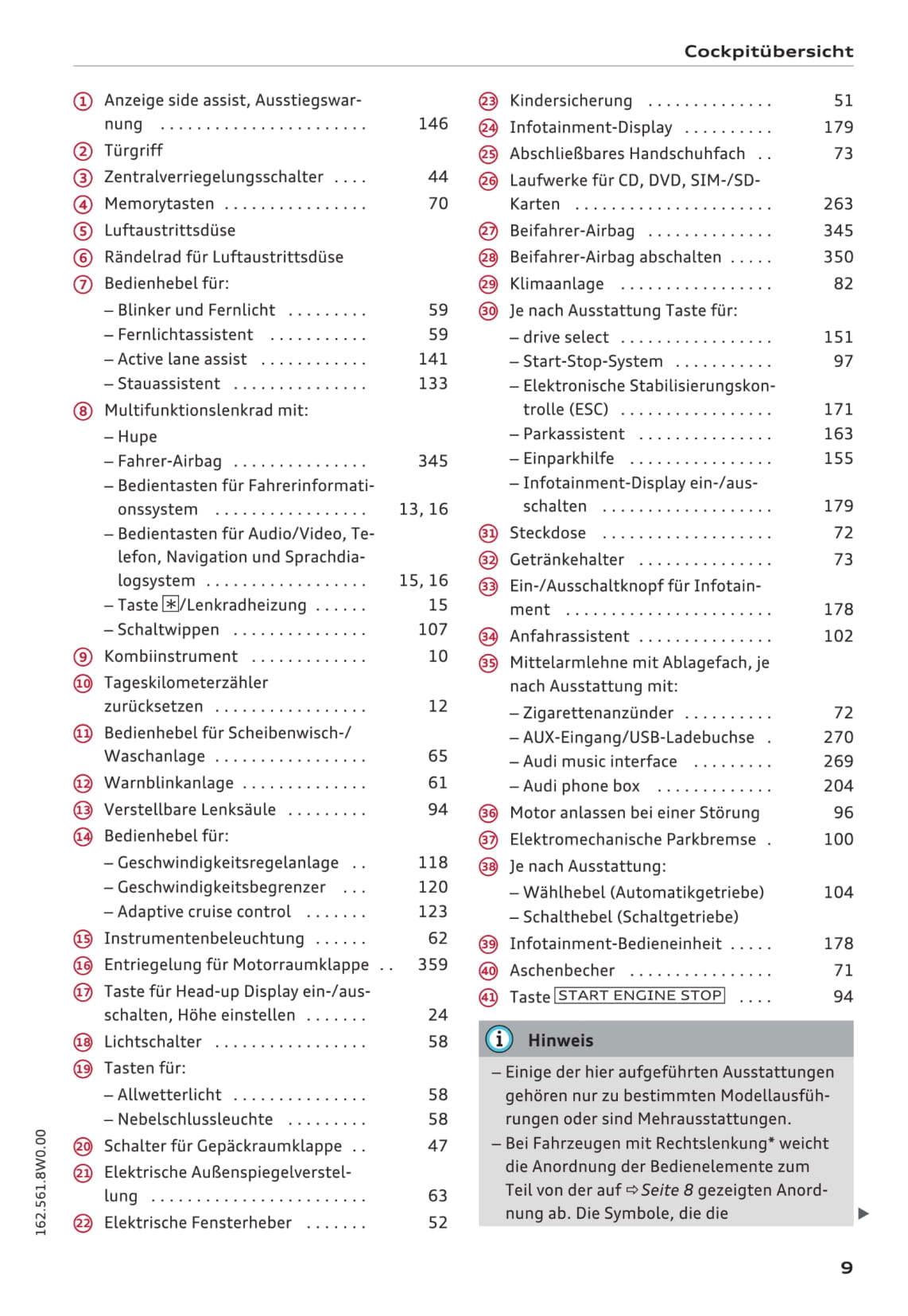 2015-2018 Audi A4 Gebruikershandleiding | Duits