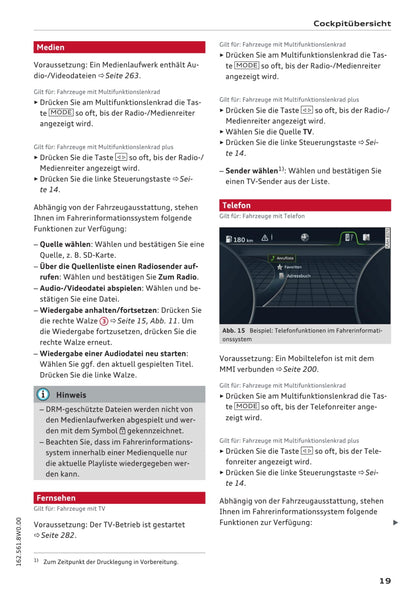 2015-2018 Audi A4 Gebruikershandleiding | Duits