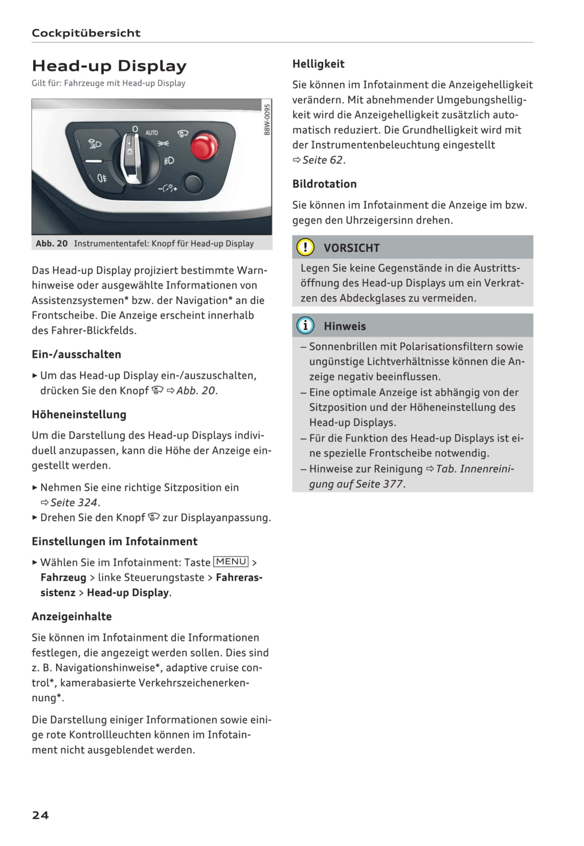 2015-2018 Audi A4 Gebruikershandleiding | Duits