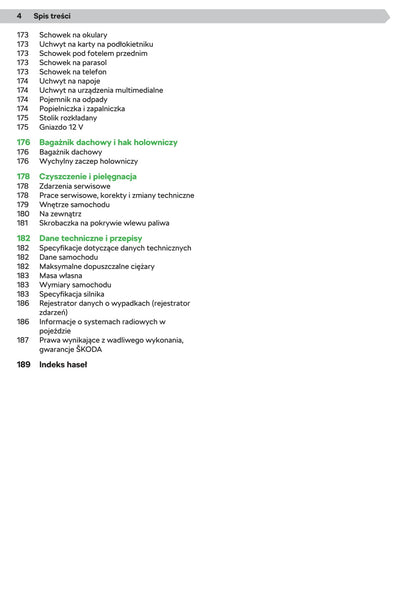 2019-2020 Skoda Scala Gebruikershandleiding | Pools