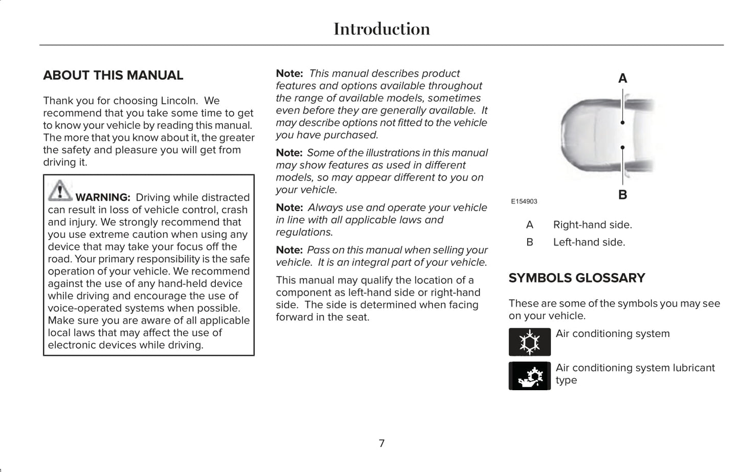 2018-2019 Lincoln Navigator Owner's Manual | English