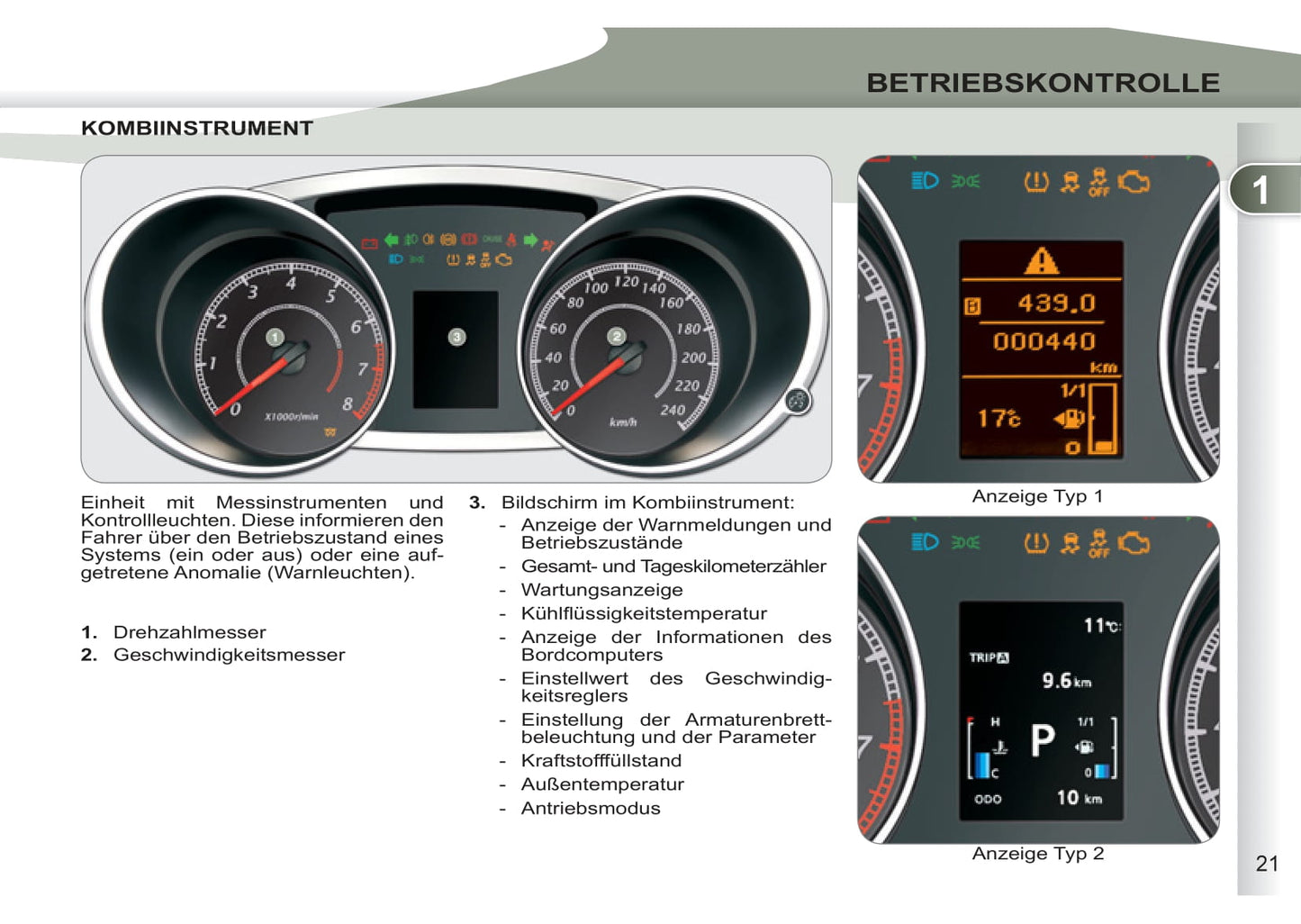 2011-2012 Peugeot 4007 Manuel du propriétaire | Allemand