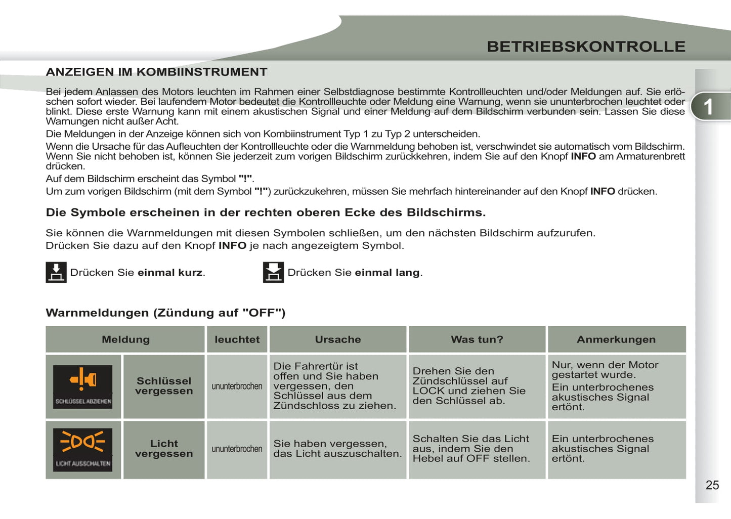 2011-2012 Peugeot 4007 Manuel du propriétaire | Allemand