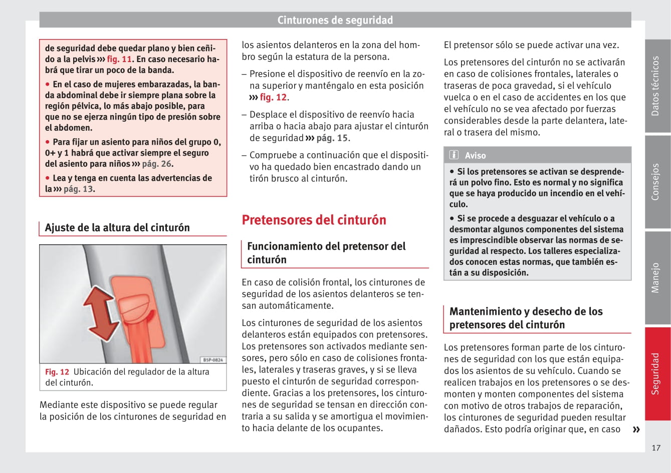 2014-2015 Seat Altea XL Owner's Manual | Spanish