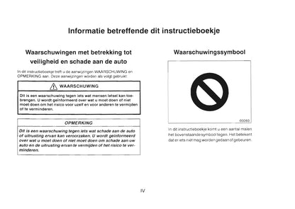 1997-2000 Toyota Corolla Gebruikershandleiding | Nederlands