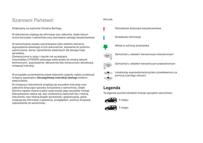 2018-2019 Citroën Berlingo Gebruikershandleiding | Pools