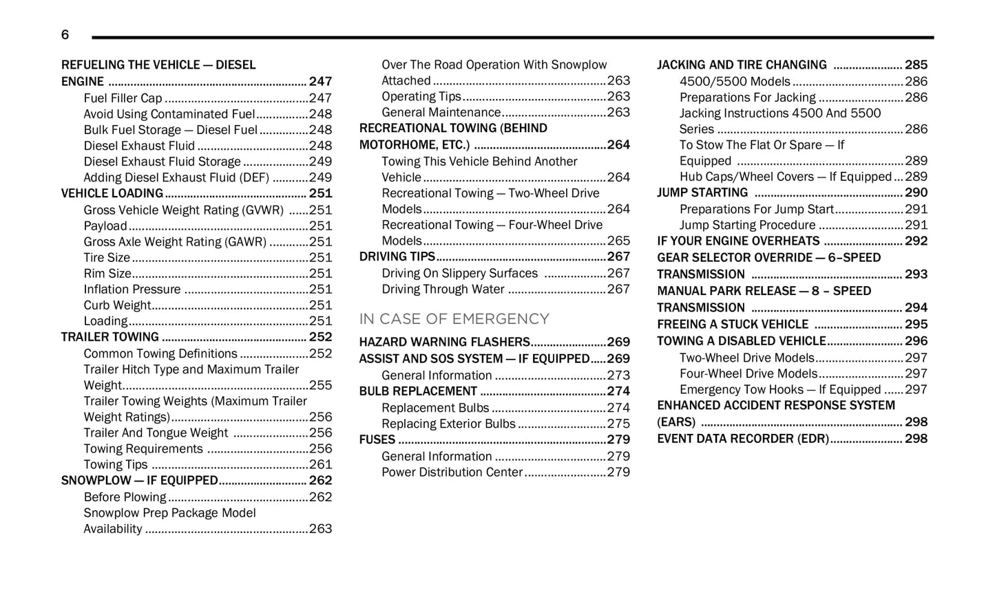 2020 Ram Chassis Cab Owner's Manual | English