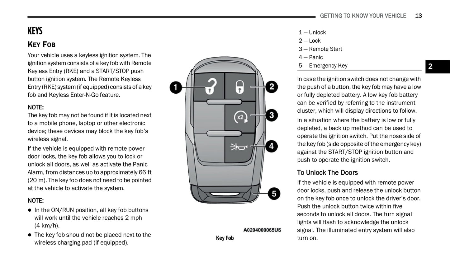 2020 Ram Chassis Cab Owner's Manual | English