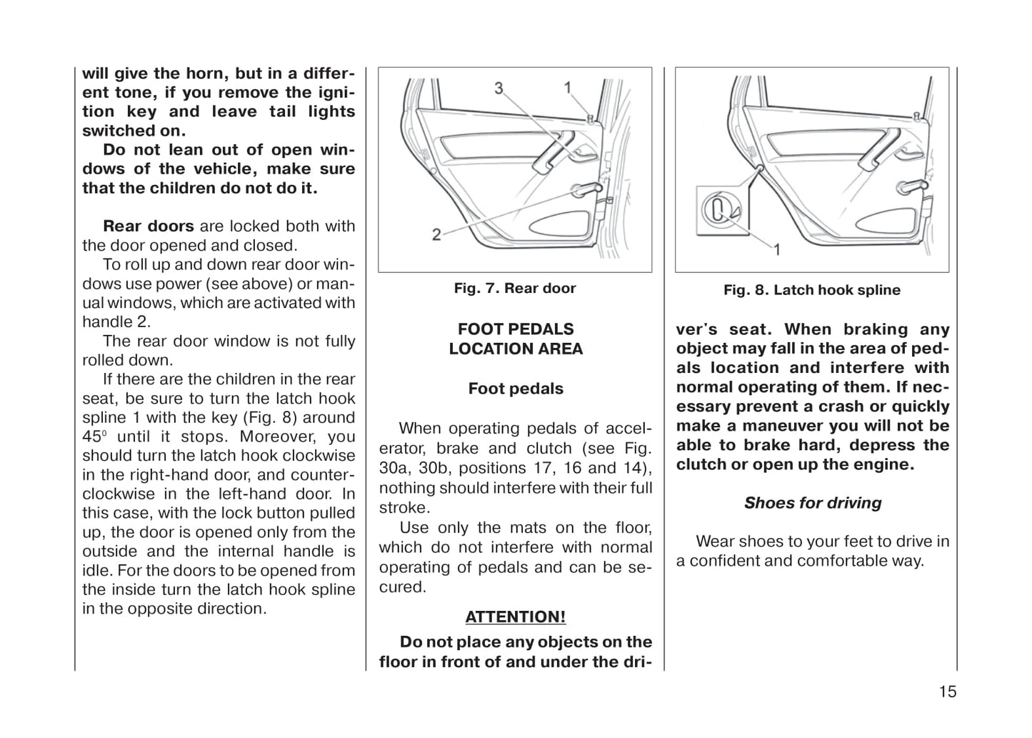 2013-2018 Lada Kalina Owner's Manual | English