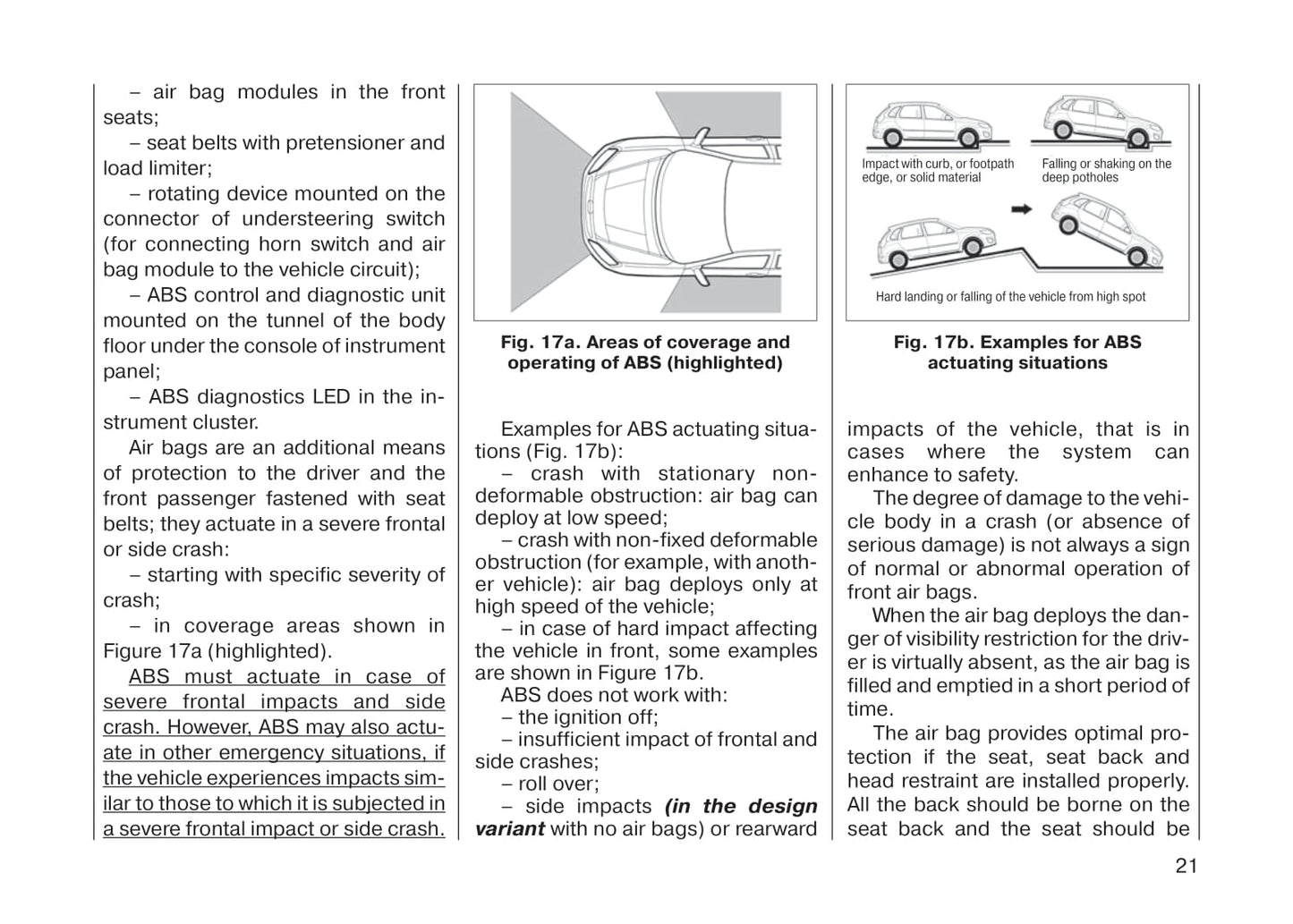 2013-2018 Lada Kalina Owner's Manual | English