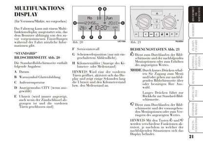 2006-2011 Lancia Ypsilon Owner's Manual | German