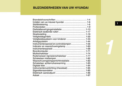 2008-2009 Hyundai Santa Fe Gebruikershandleiding | Nederlands