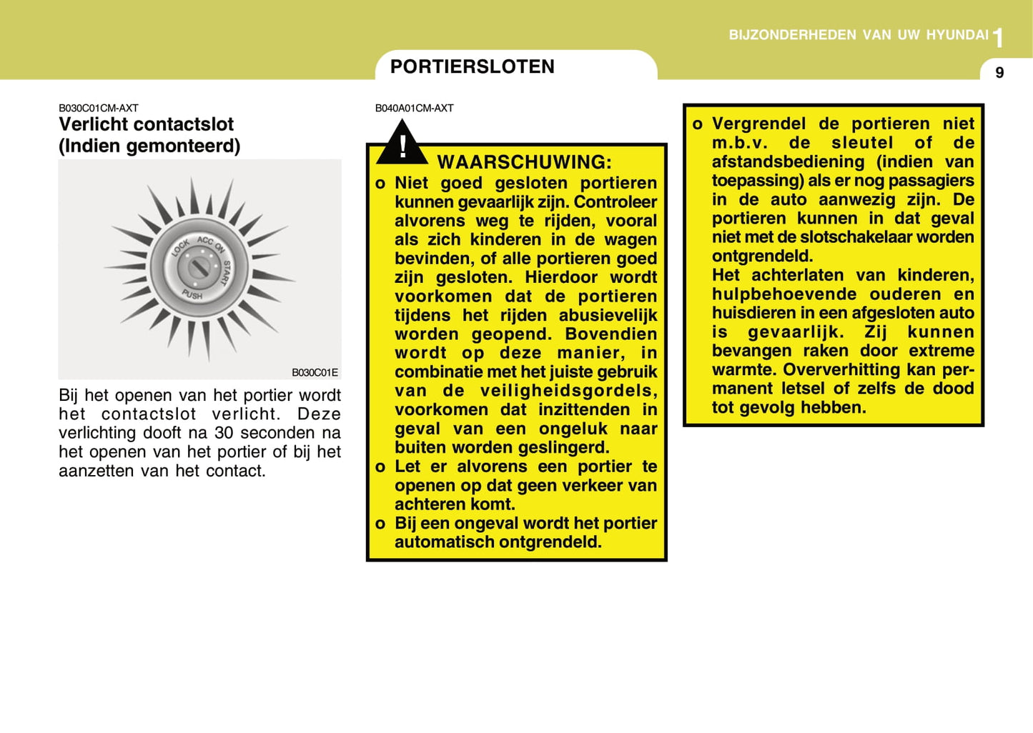 2008-2009 Hyundai Santa Fe Gebruikershandleiding | Nederlands