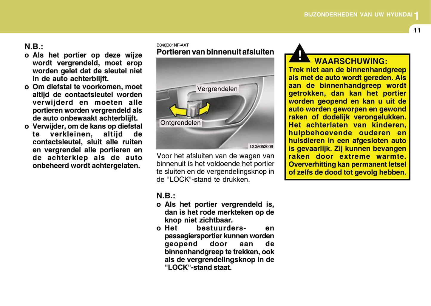 2008-2009 Hyundai Santa Fe Gebruikershandleiding | Nederlands