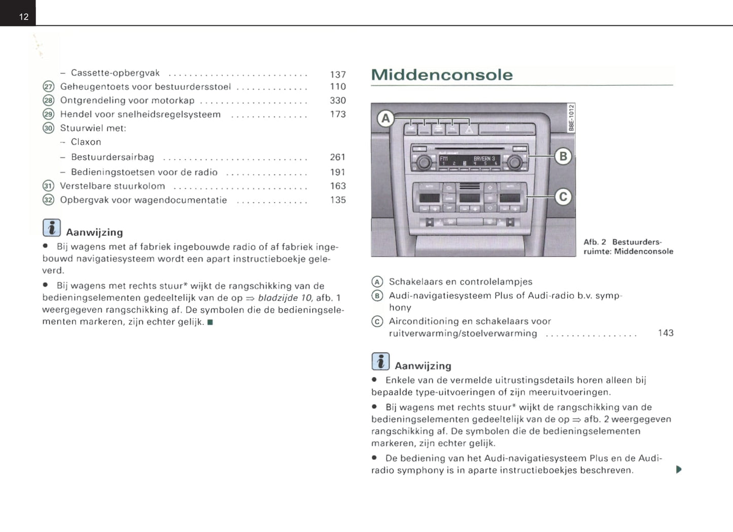 2004-2007 Audi A4 Avant Gebruikershandleiding | Nederlands