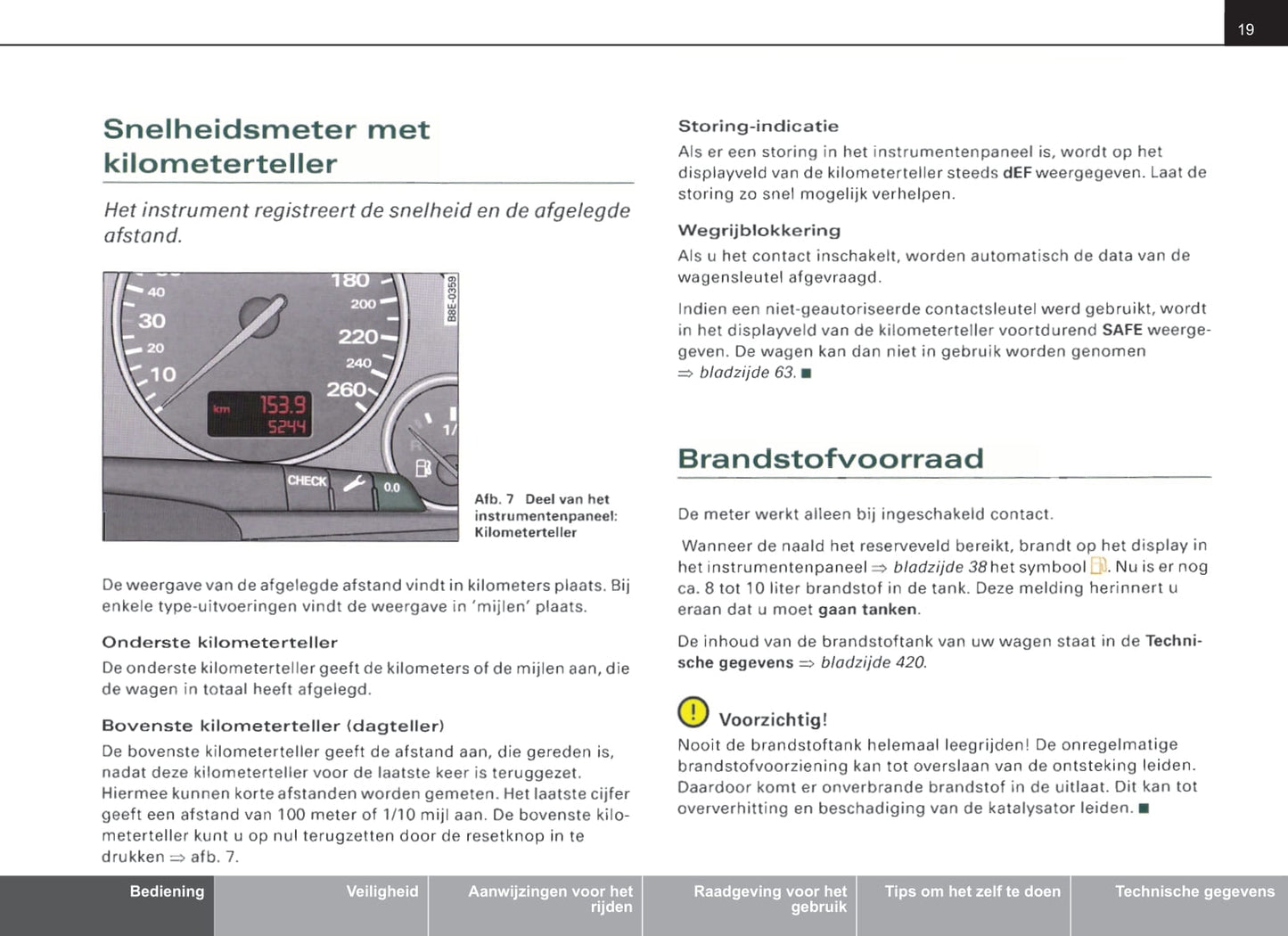 2004-2007 Audi A4 Avant Gebruikershandleiding | Nederlands