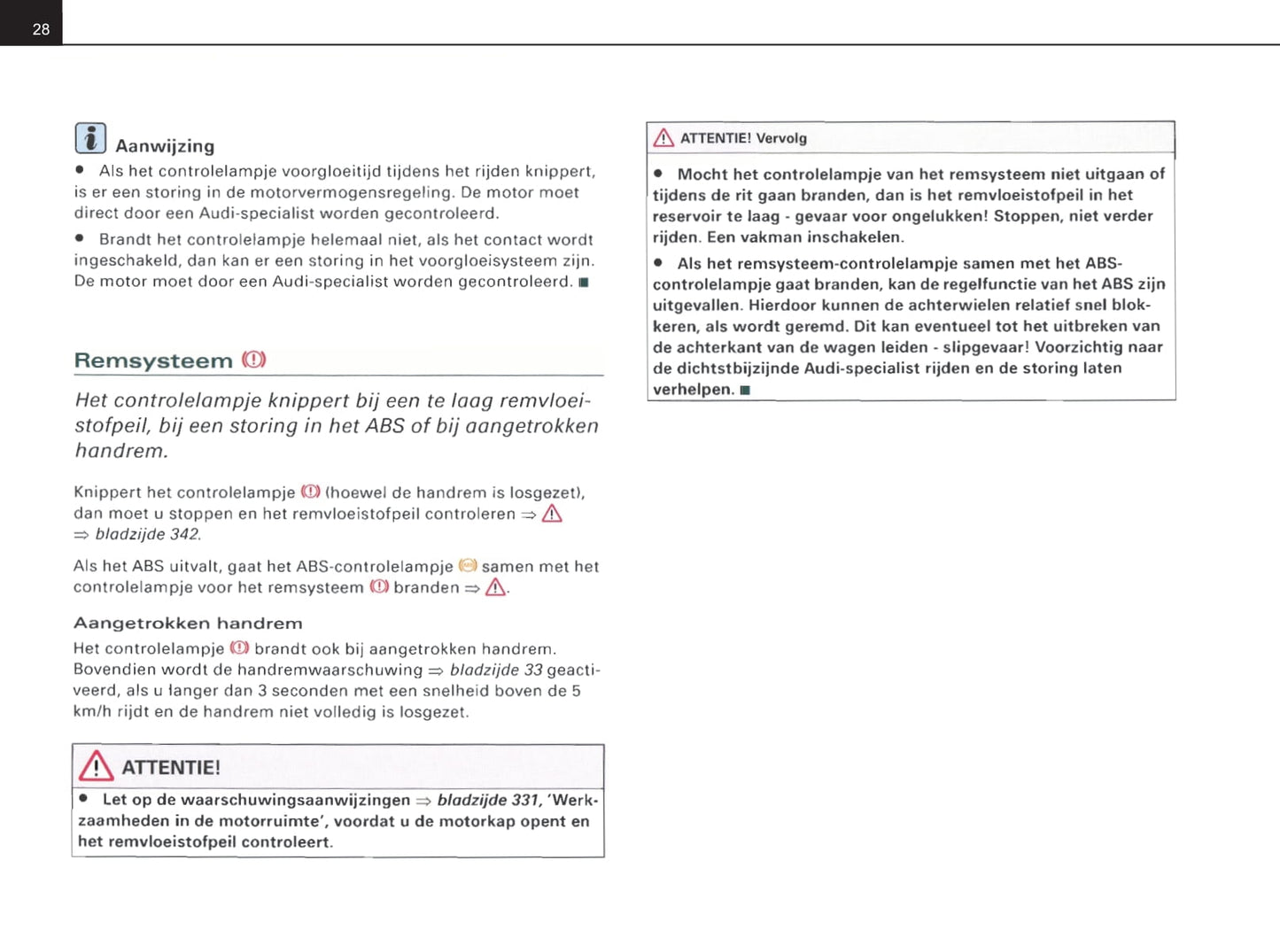 2004-2007 Audi A4 Avant Gebruikershandleiding | Nederlands