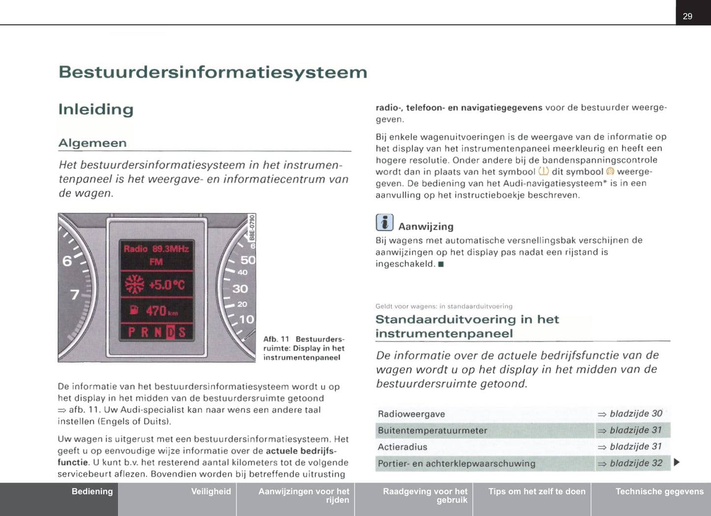 2004-2007 Audi A4 Avant Gebruikershandleiding | Nederlands