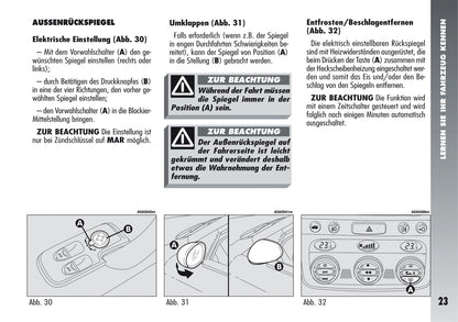 2005-2011 Alfa Romeo 147 Manuel du propriétaire | Allemand