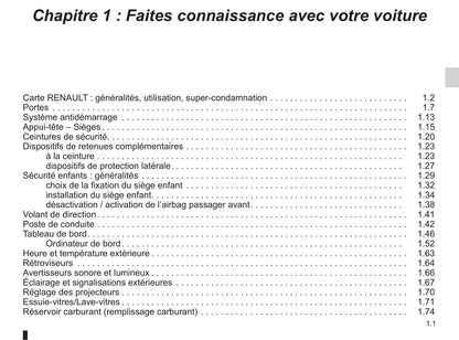 2011 Renault Espace Manuel du propriétaire | Français