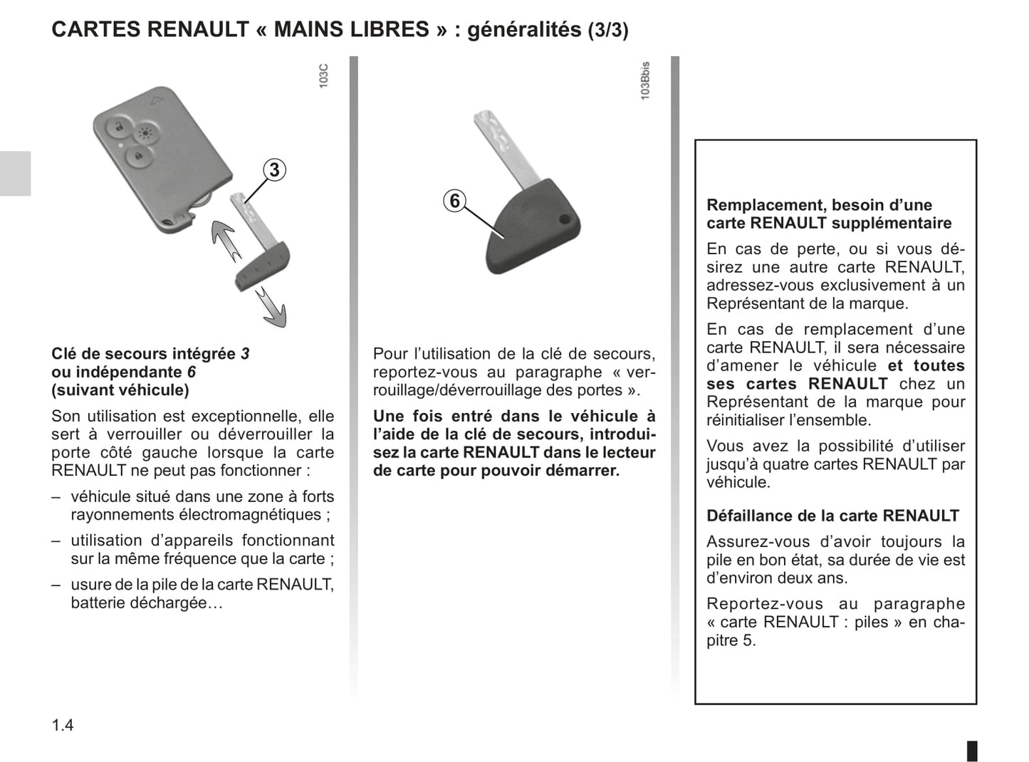 2011 Renault Espace Manuel du propriétaire | Français