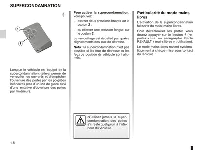 2011 Renault Espace Manuel du propriétaire | Français