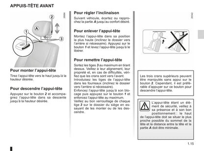 2011 Renault Espace Manuel du propriétaire | Français