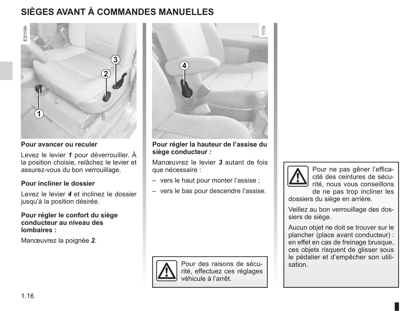 2011 Renault Espace Manuel du propriétaire | Français