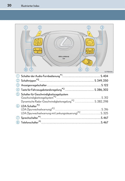 2016-2017 Lexus NX Bedienungsanleitung | Deutsch