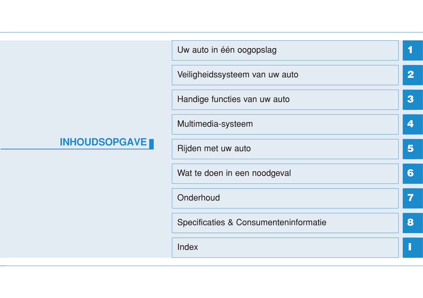 2019-2020 Hyundai i20 Bedienungsanleitung | Niederländisch