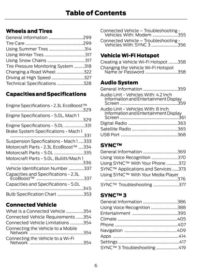 2021 Ford Mustang Manuel du propriétaire | Anglais