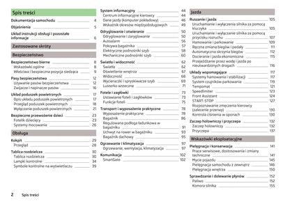 2014-2015 Skoda Fabia Owner's Manual | Polish