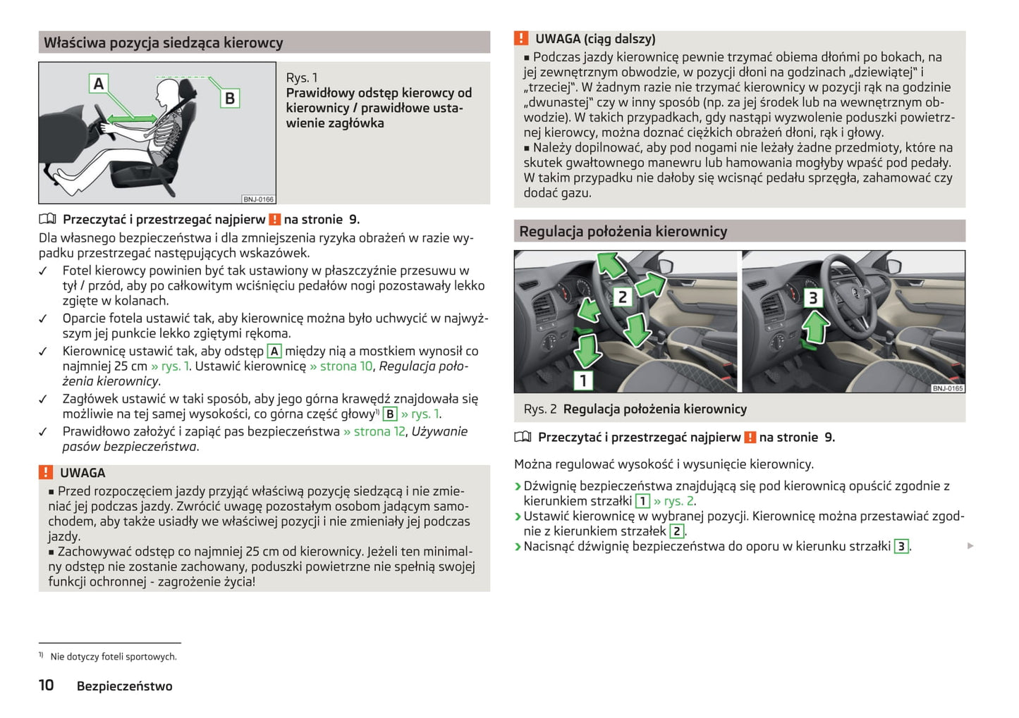 2014-2015 Skoda Fabia Owner's Manual | Polish