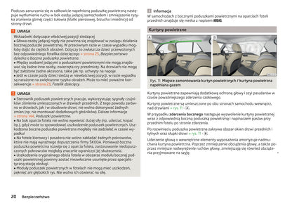 2014-2015 Skoda Fabia Owner's Manual | Polish