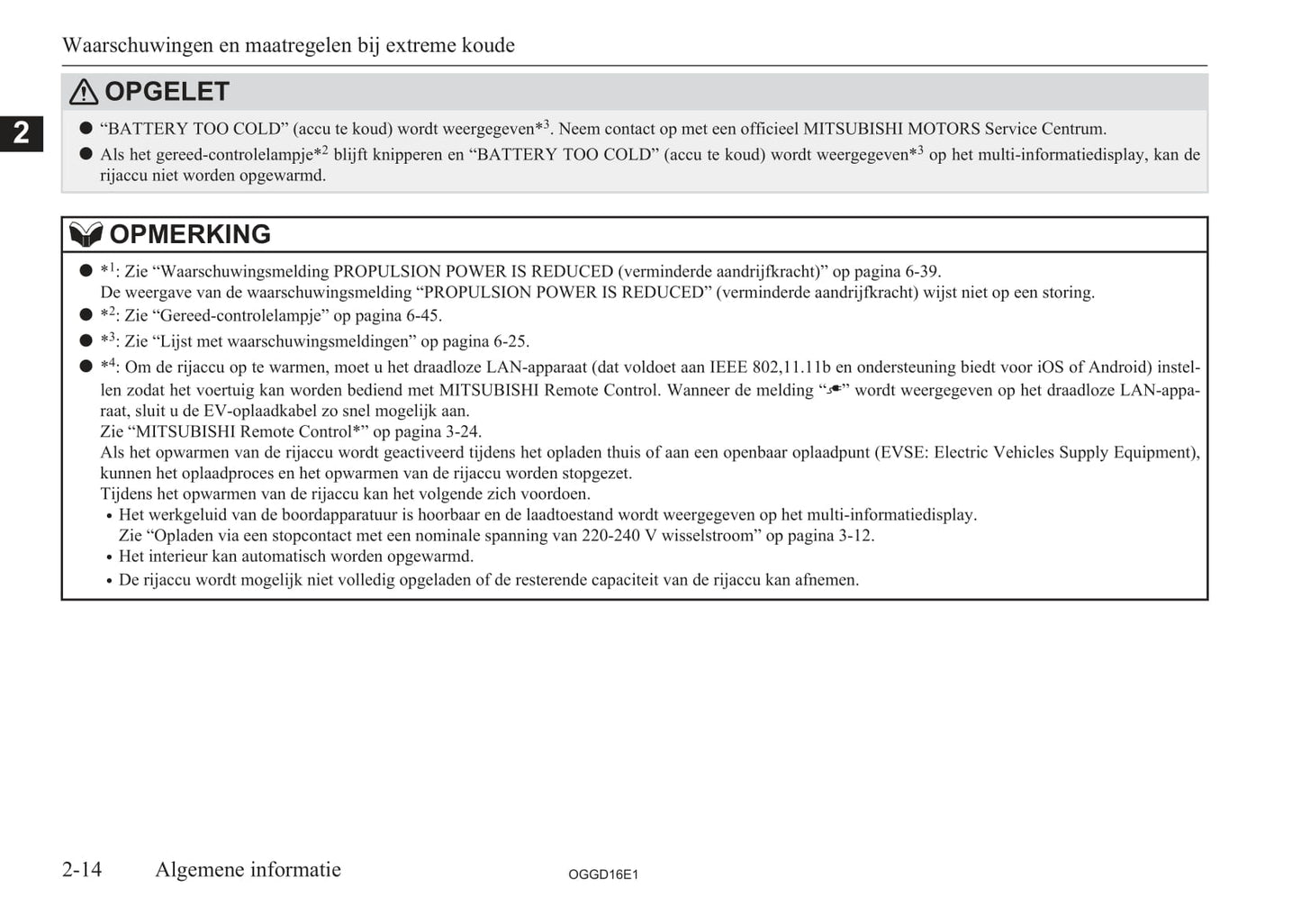 2015-2018 Mitsubishi Outlander PHEV Gebruikershandleiding | Nederlands