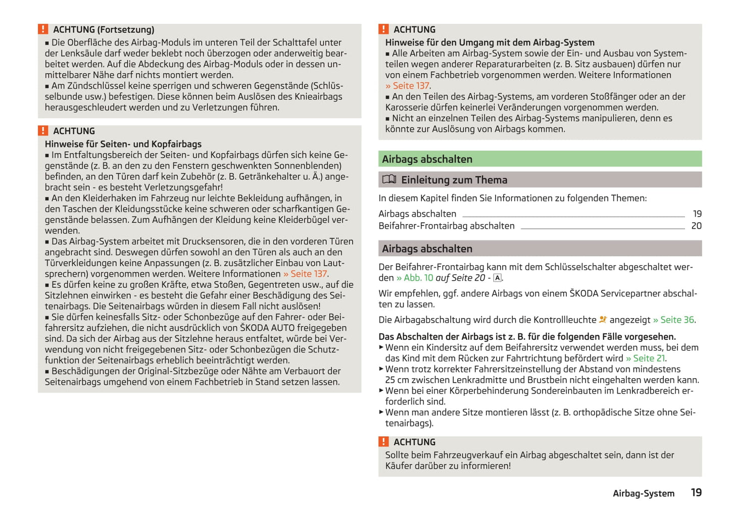 2016-2017 Skoda Yeti Owner's Manual | German