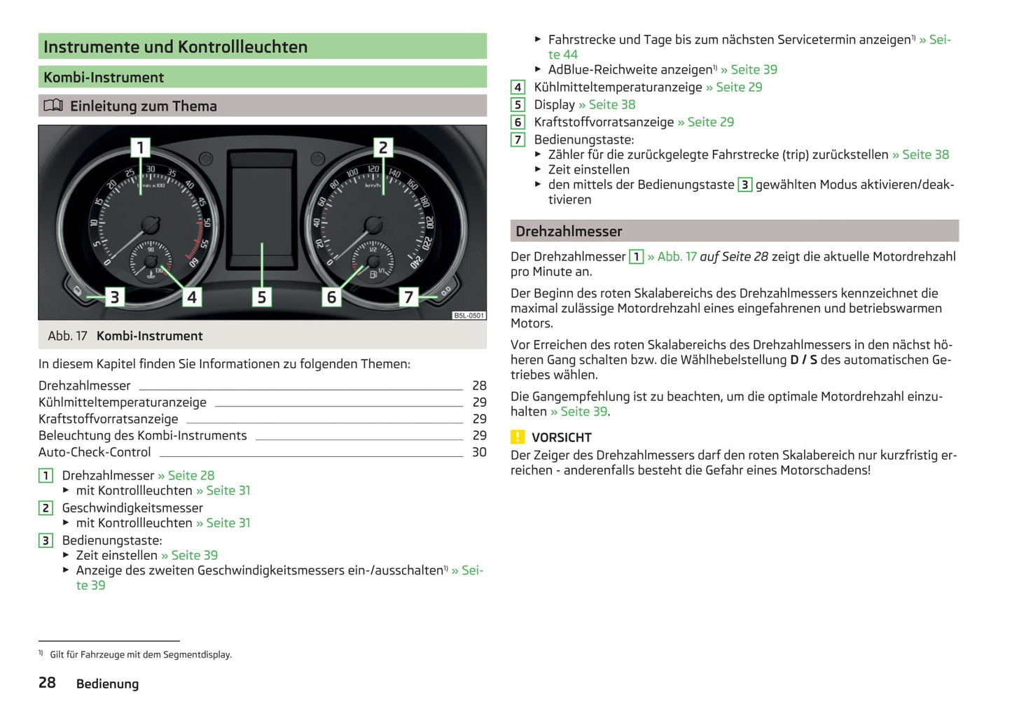 2016-2017 Skoda Yeti Owner's Manual | German