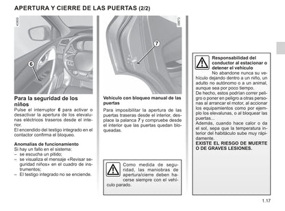 2018-2020 Renault Kadjar Manuel du propriétaire | Espagnol